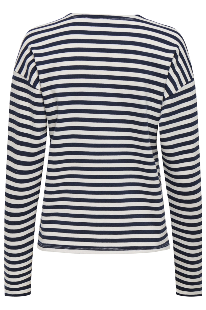 Jacqueline de Yong witte dames t-shirt | Achteraanzicht