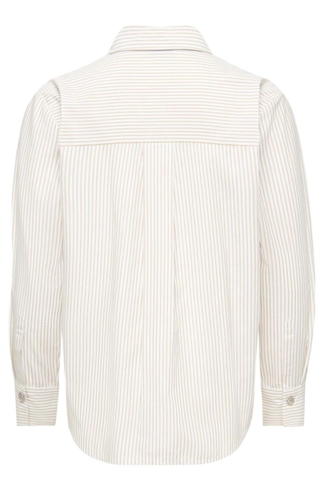 Jacqueline de Yong witte dames blouse | Achteraanzicht