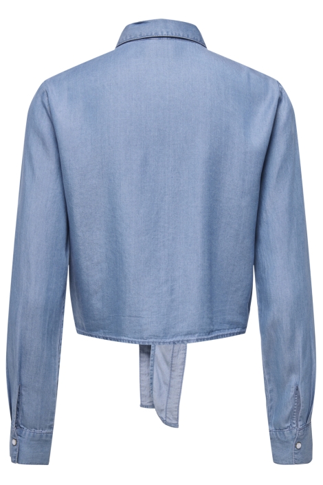 Jacqueline de Yong blauwe dames blouse | Achteraanzicht