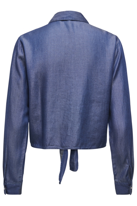 Jacqueline de Yong blauwe dames blouse | Achteraanzicht