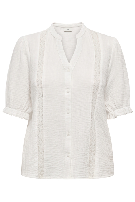 Jacqueline de Yong witte dames blouse | Vooraanzicht