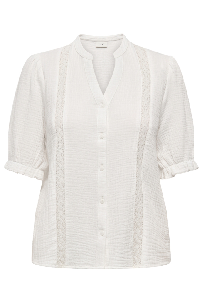 Jacqueline de Yong witte dames blouse | Vooraanzicht