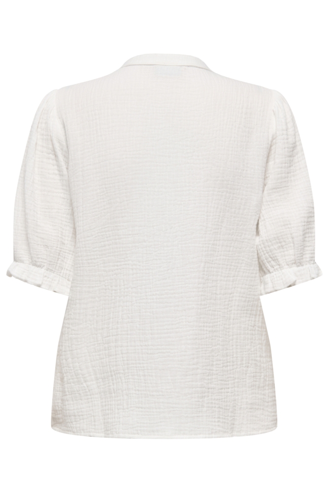 Jacqueline de Yong witte dames blouse | Achteraanzicht