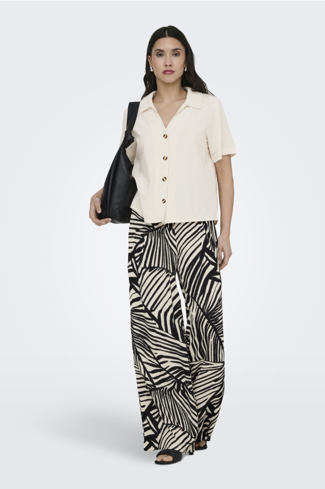 Jacqueline de Yong beige dames blouse | Model