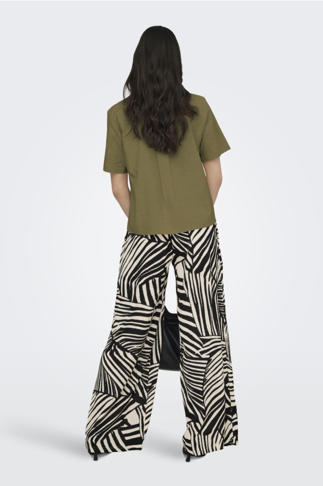 Jacqueline de Yong groene dames blouse | Model