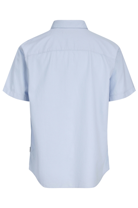 Jack & Jones blauwe heren overhemd | Achteraanzicht