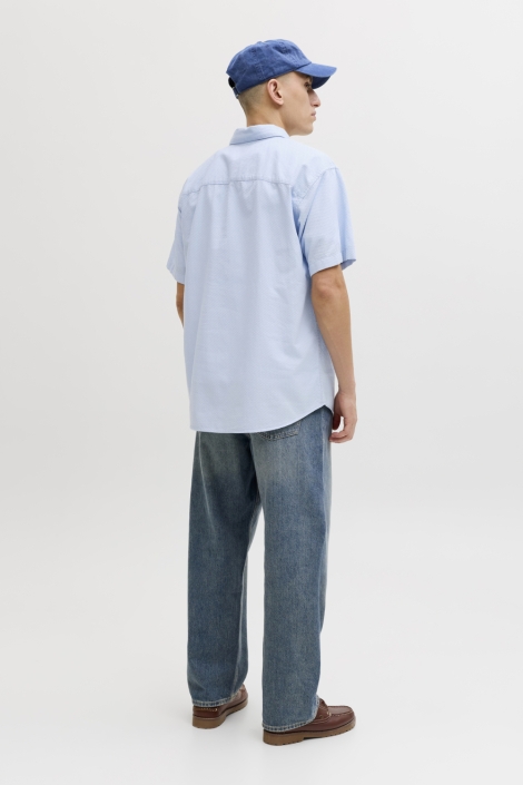 Jack & Jones blauwe heren overhemd | Model