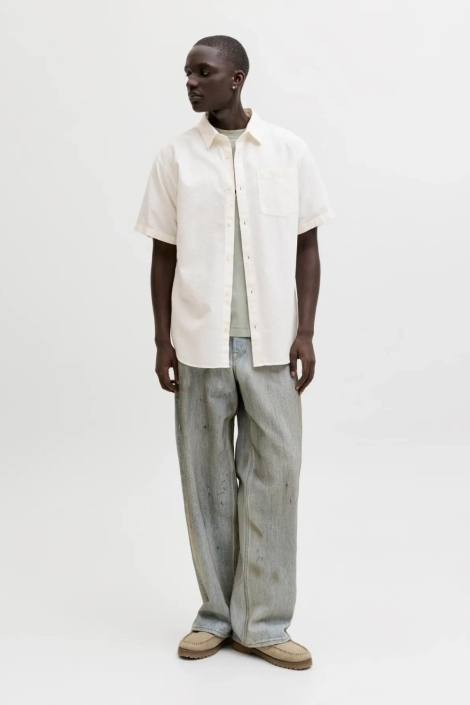 Jack & Jones beige heren overhemd | Model