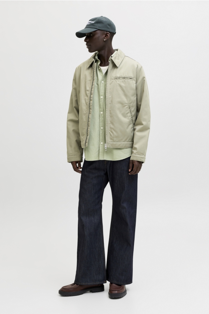 Jack & Jones groene heren overhemd | Model