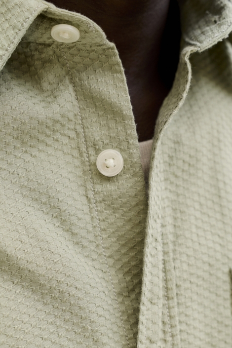 Jack & Jones groene heren overhemd | Kleurstaal