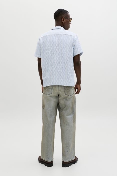 Jack & Jones blauwe heren overhemd | Model
