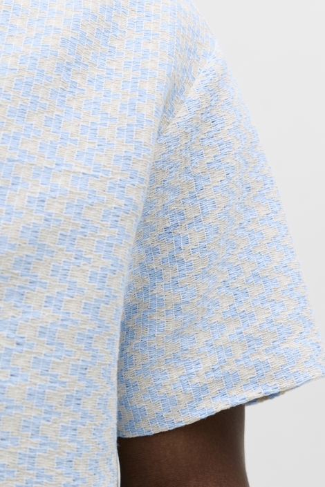 Jack & Jones blauwe heren overhemd | Unique Selling Point