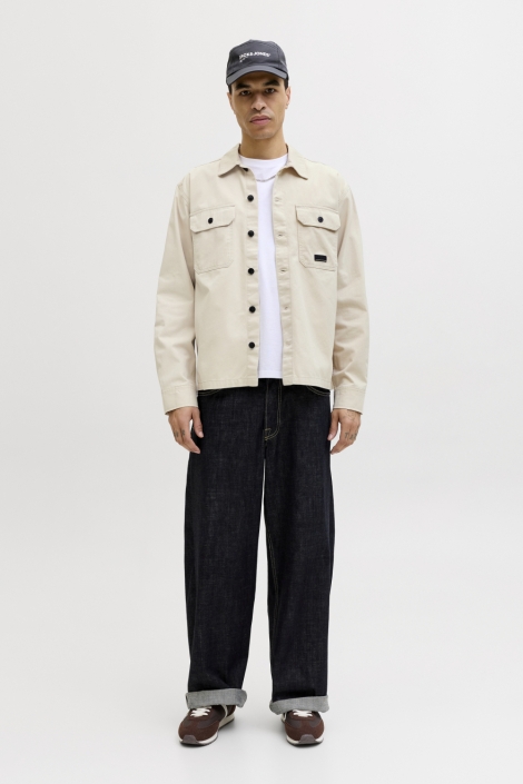 Jack & Jones beige heren overhemd | Model