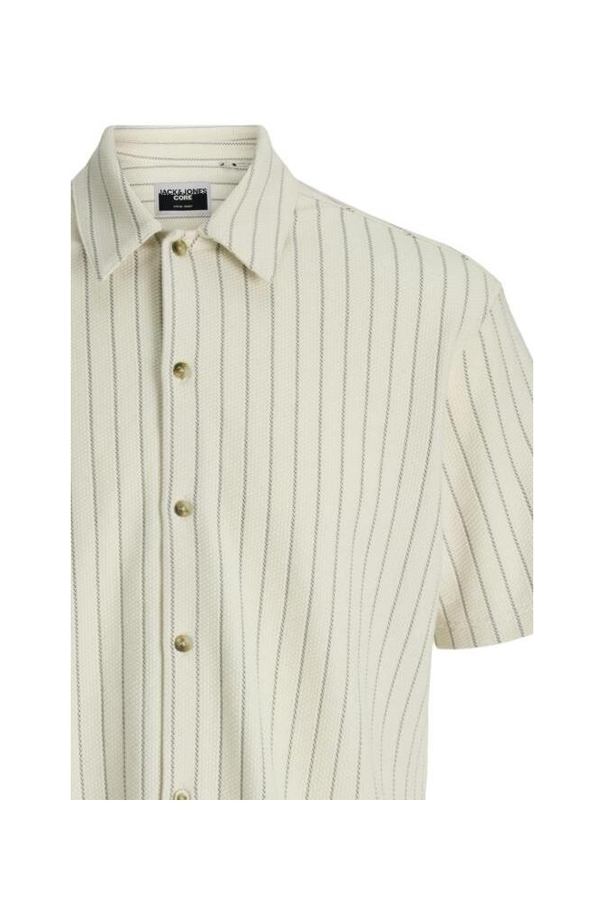Jack & Jones beige heren overhemd | Close up