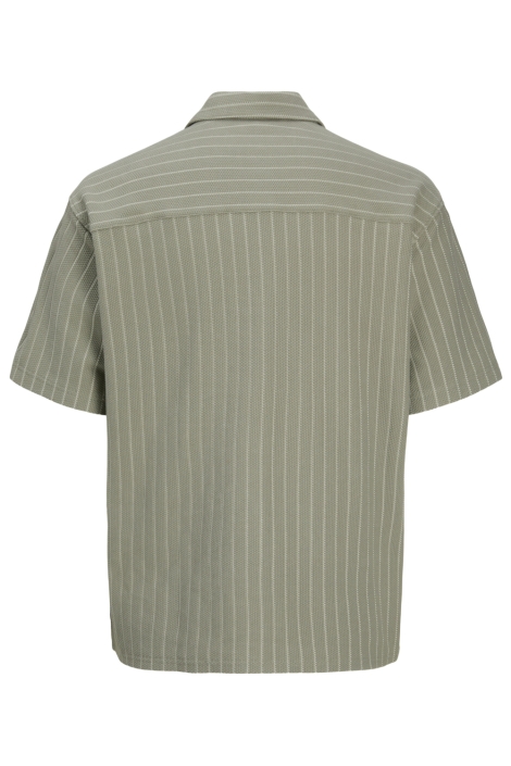Jack & Jones groene heren overhemd | Achteraanzicht