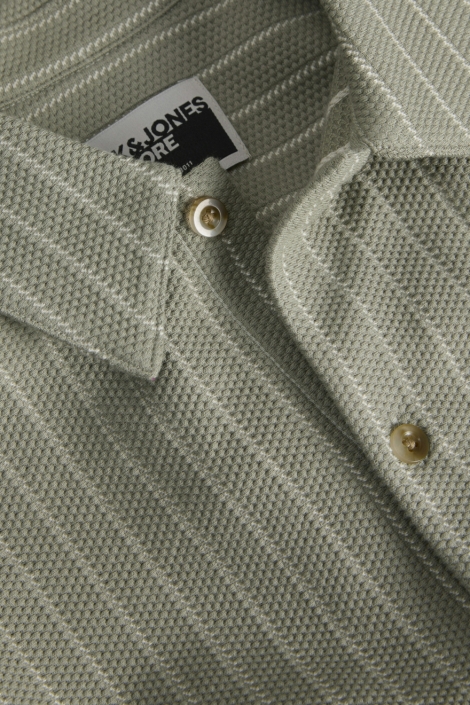 Jack & Jones groene heren overhemd | Kleurstaal