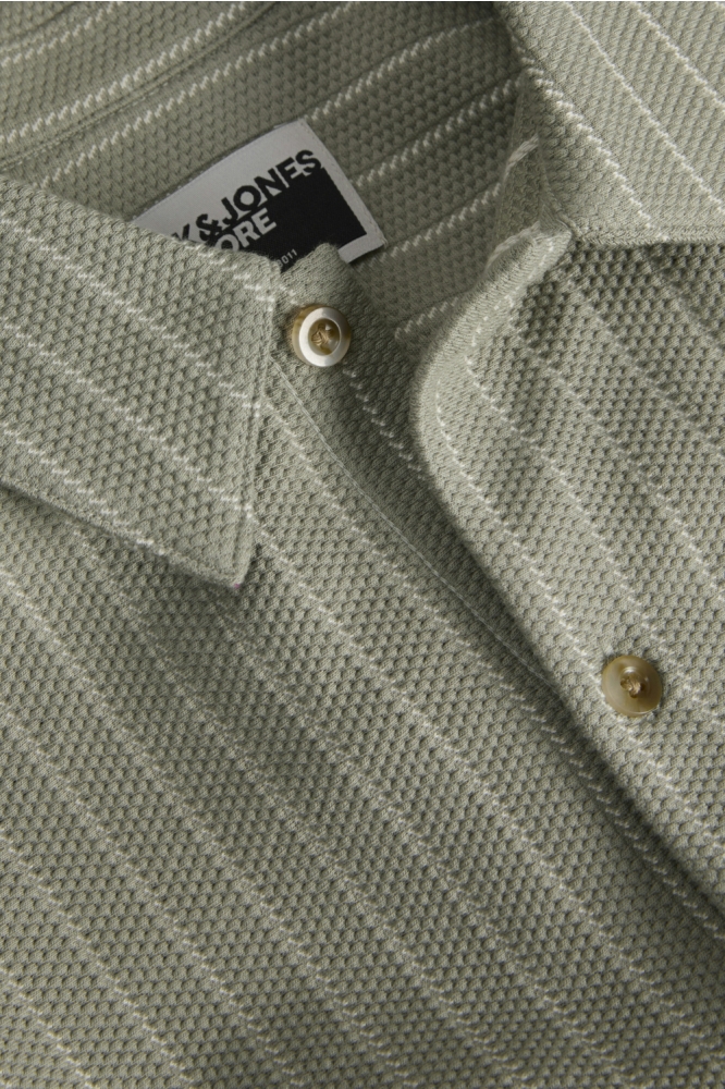 Jack & Jones groene heren overhemd | Kleurstaal