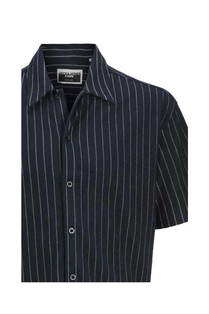Jack & Jones blauwe heren overhemd | Close up
