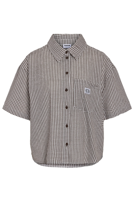 Noisy may bruine dames blouse | Vooraanzicht