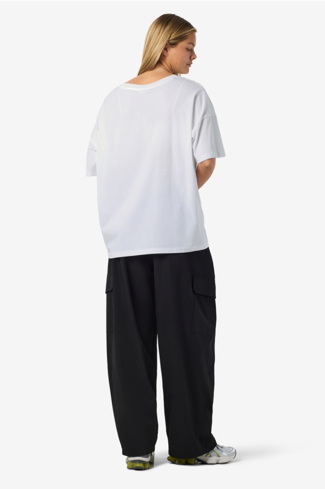 Noisy may witte dames t-shirt | Model