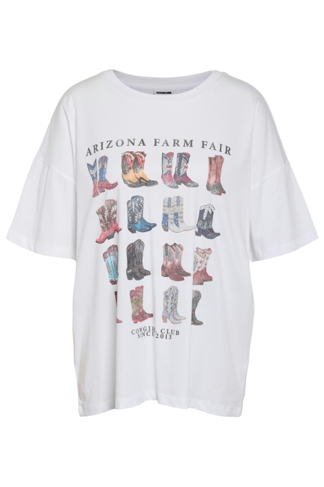 Noisy may witte dames t-shirt | Vooraanzicht