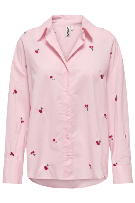 Only roze dames blouse | Vooraanzicht