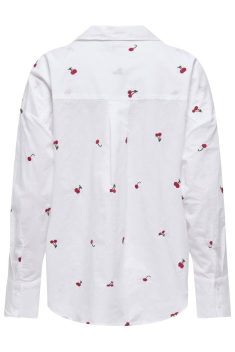 Only witte dames blouse | Achteraanzicht
