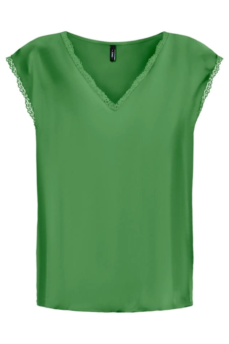 Only groene dames top | Vooraanzicht