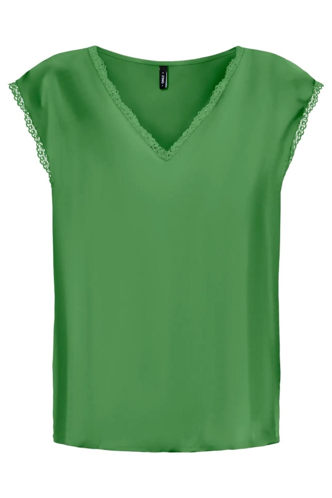 Only groene dames top | Vooraanzicht