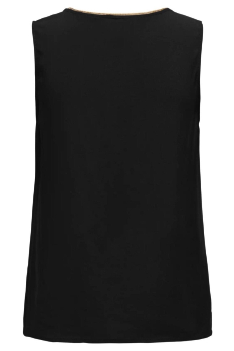 Only zwarte dames top | Achteraanzicht