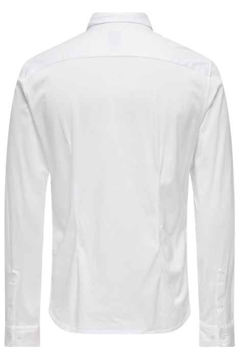 Only & Sons witte heren overhemd | Achteraanzicht