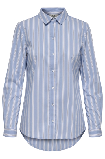 Jacqueline de Yong JDYMIO L/S SHIRT WVN NOOS 15149877 FOREVER BLUE/ MULTI