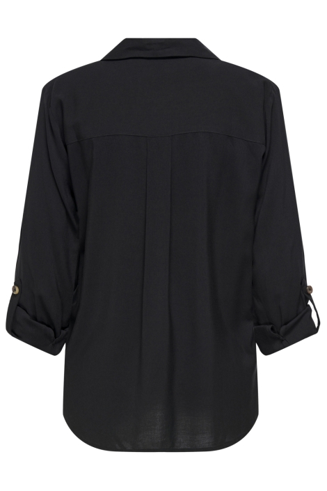 Jacqueline de Yong zwarte dames blouse | Achteraanzicht