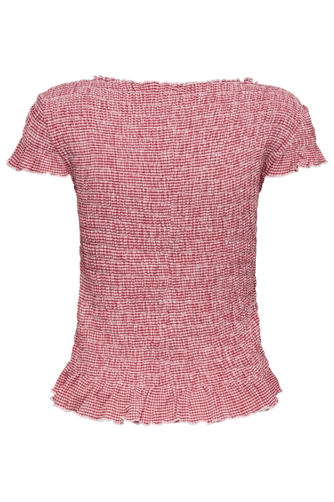 Only rode dames top | Achteraanzicht