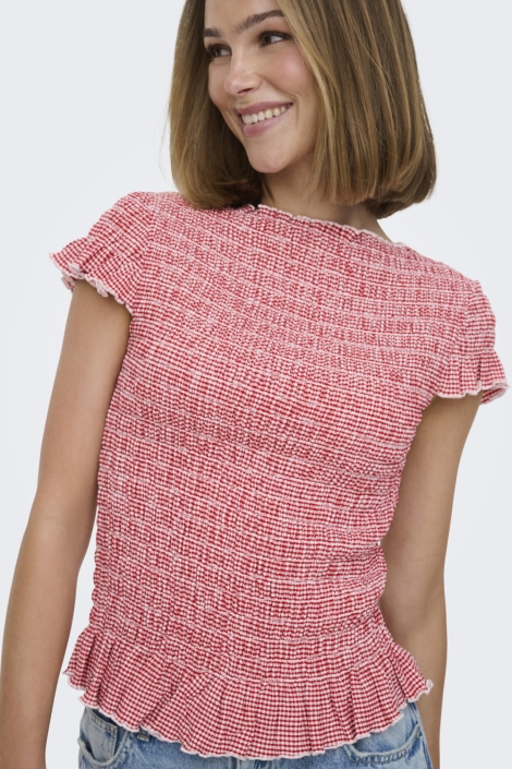Only rode dames top | Close up