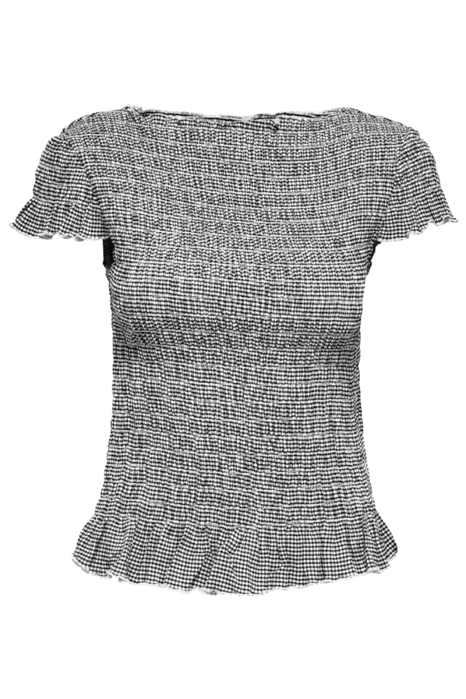 Only zwarte dames top | Vooraanzicht