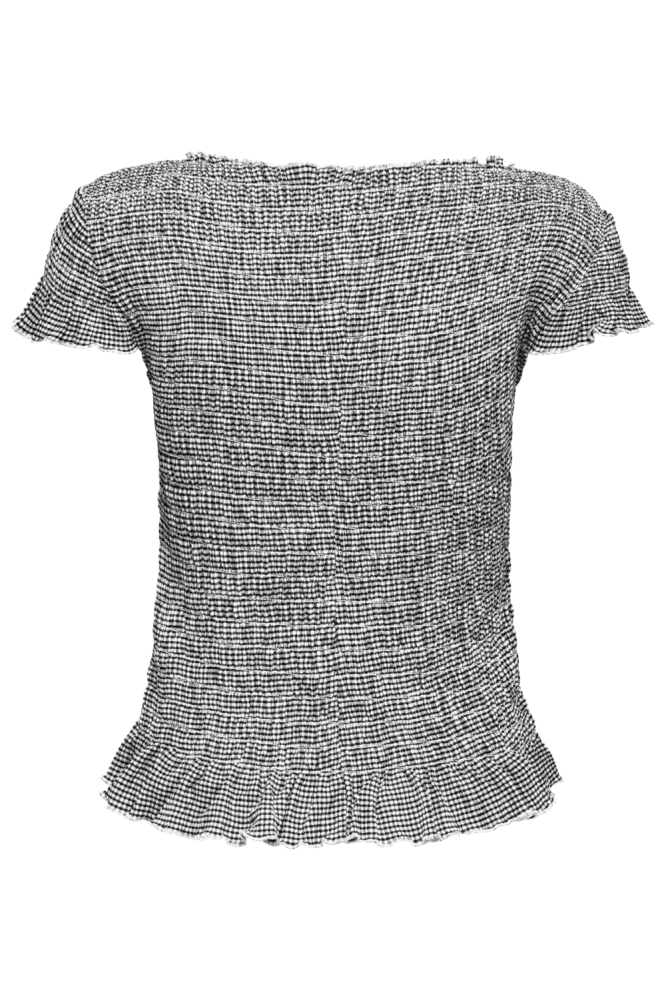 Only zwarte dames top | Achteraanzicht