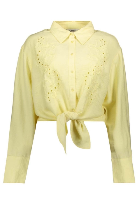 Only gele dames blouse | Vooraanzicht