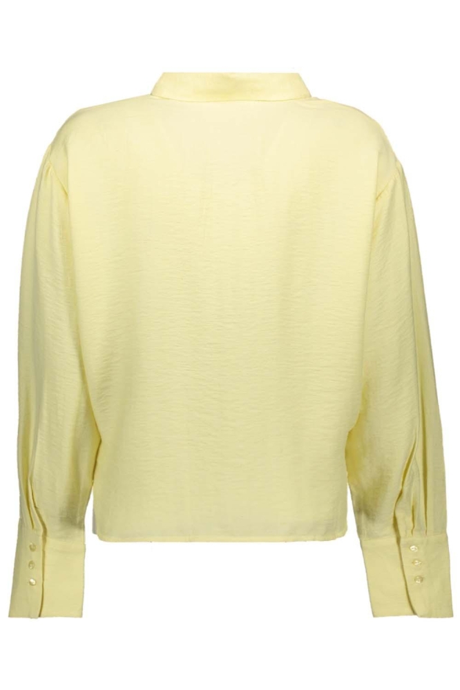 Only gele dames blouse | Achteraanzicht