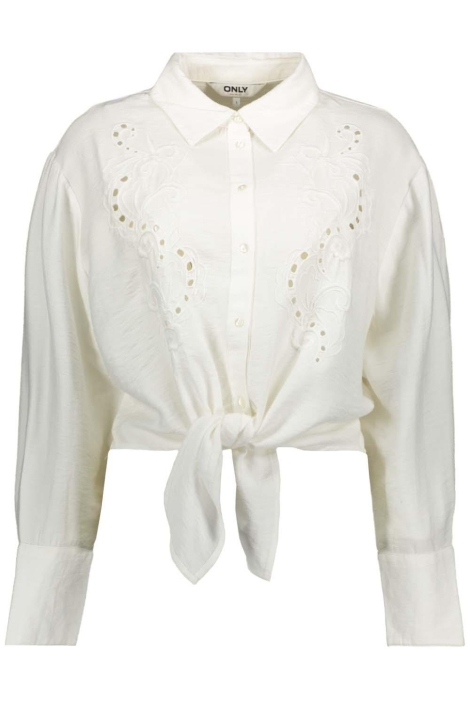 Only witte dames blouse | Vooraanzicht