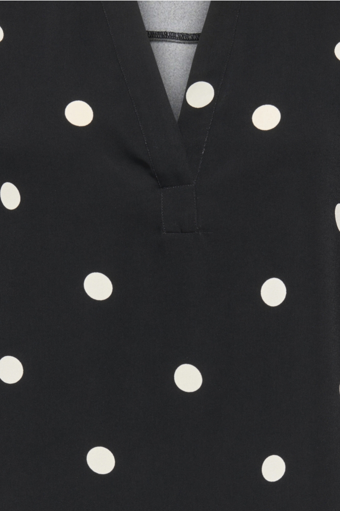 Only zwarte dames blouse | Kleurstaal