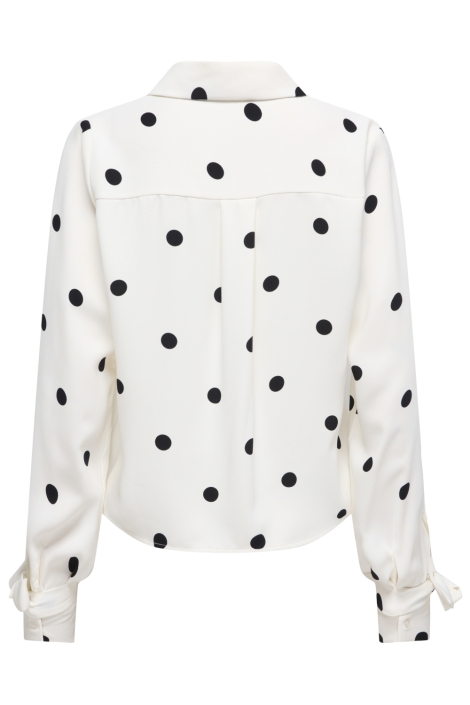 Only witte dames blouse | Achteraanzicht
