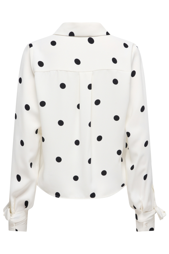 Only witte dames blouse | Achteraanzicht