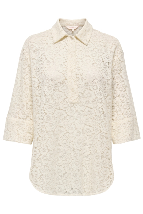 Only beige dames blouse | Vooraanzicht