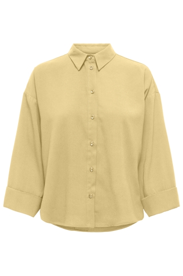 Only ONLMEG L/S SHIRT CS WVN 15367635 SUNLIGHT
