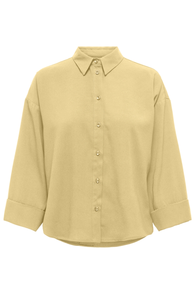 Only gele dames blouse | Vooraanzicht