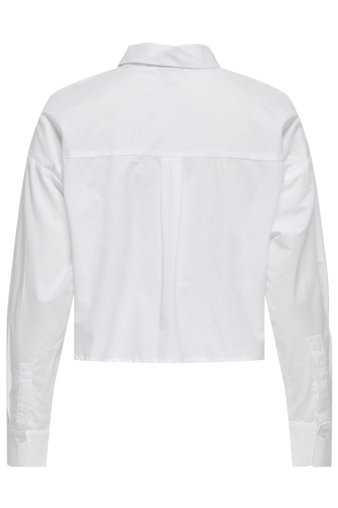 Only witte dames blouse | Achteraanzicht