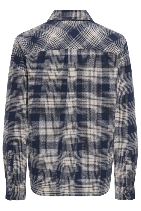 Only & Sons blauwe heren overhemd | Achteraanzicht