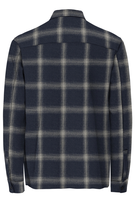 Only & Sons blauwe heren overhemd | Achteraanzicht