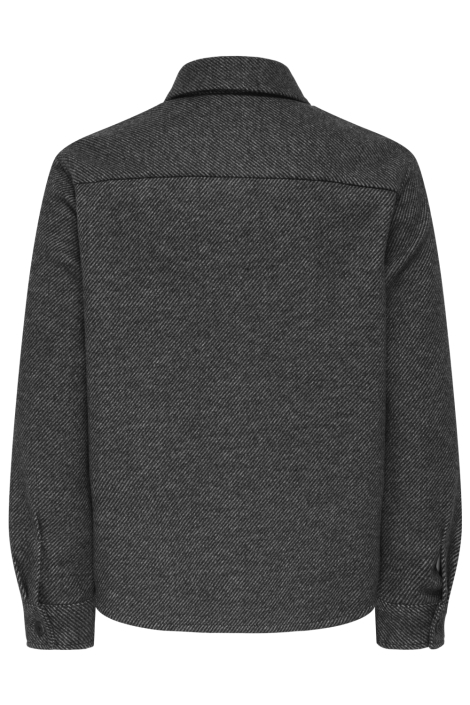 Only & Sons grijze heren overhemd | Achteraanzicht